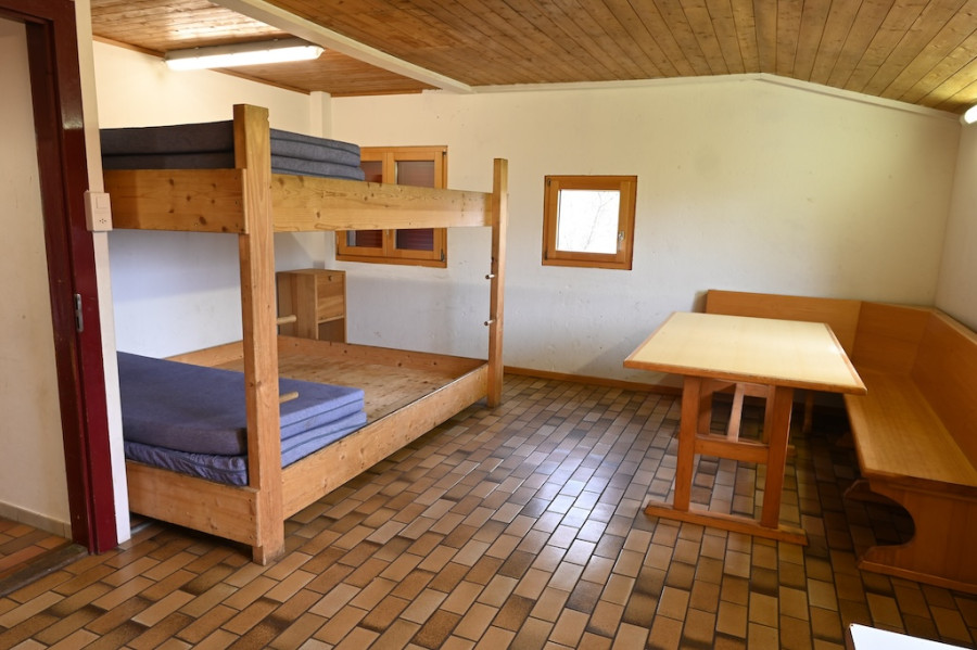 kleiner Schlafraum für 6 Personen